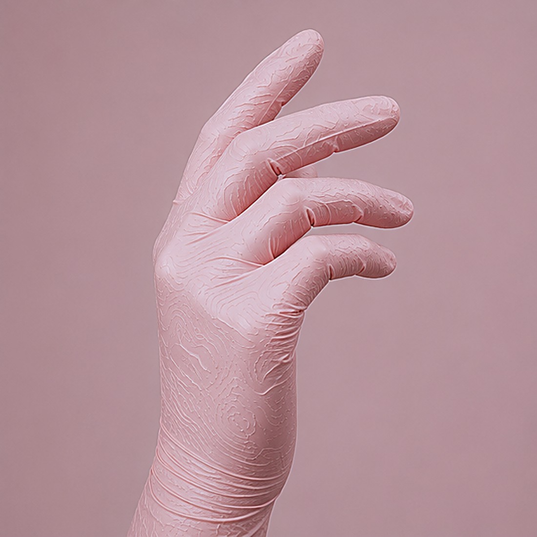 Blush Pink glove texture